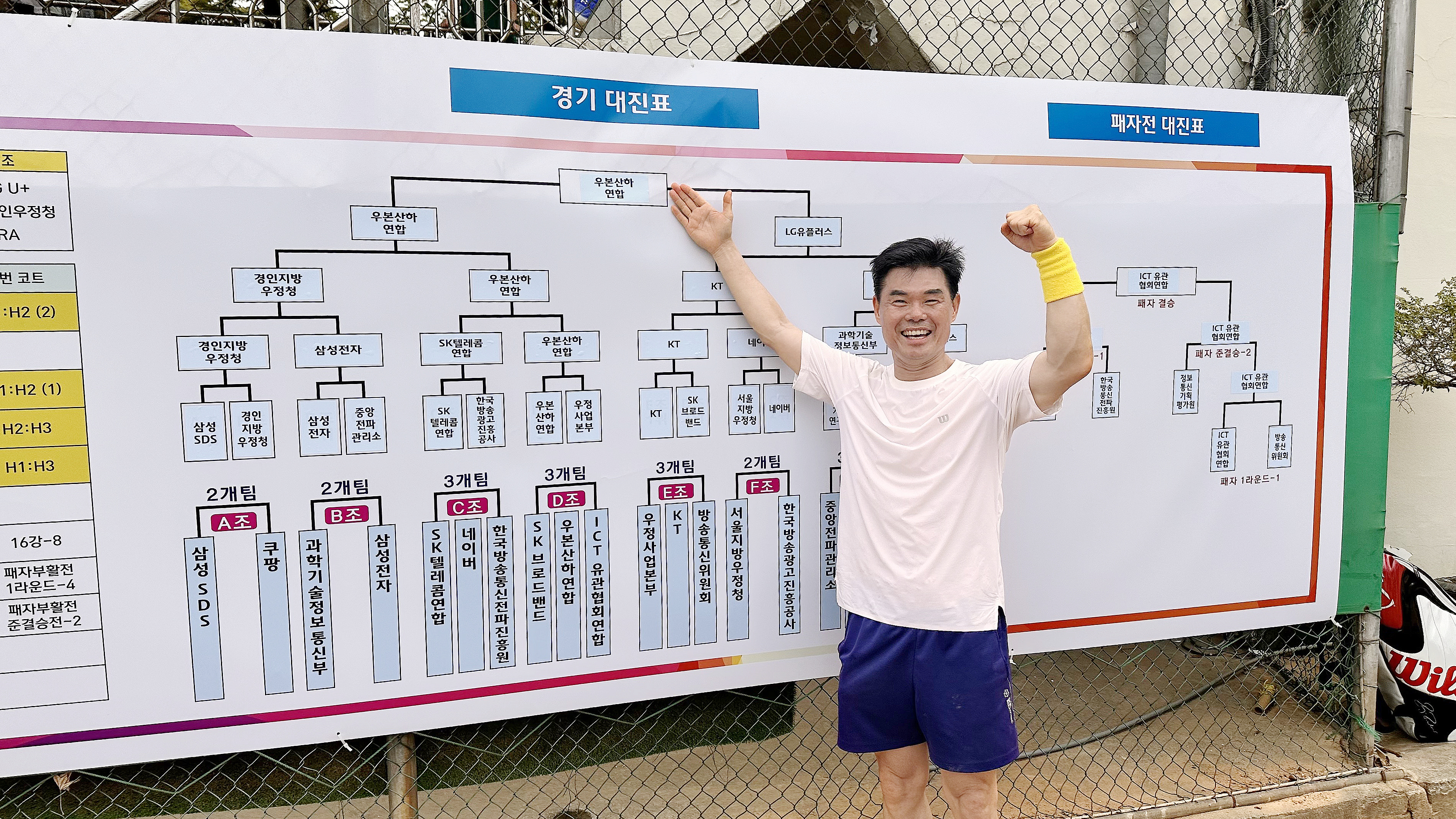2024년 과기정통부장관배 테니스대회 우승